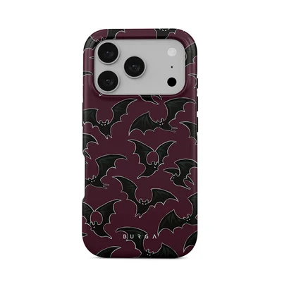 BURGA Burga iPhone 17 Pro Midnight Visitor Premium Case Compatible with Hybrid Dual-Layer Hard Shell + Silicone Protection - Scratch-Resistant Shockproof Mobile Cover